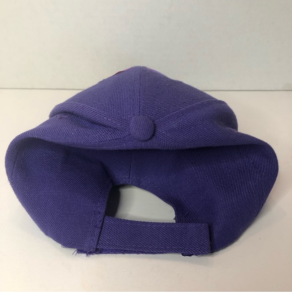 Mickey Mouse Pirates Life for Me Purple Silver Adjustable Baseball Trucker Hat - Picture 2 of 5